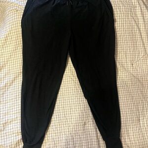 Women's Heathered Black/grey Jogger Pants